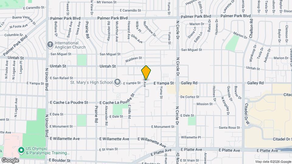 1005 Bennett Ave Map and Location Details