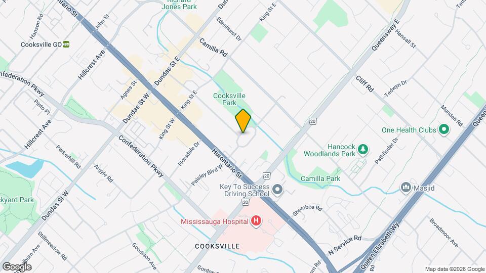 58 Paisley Blvd E Map and Location Details