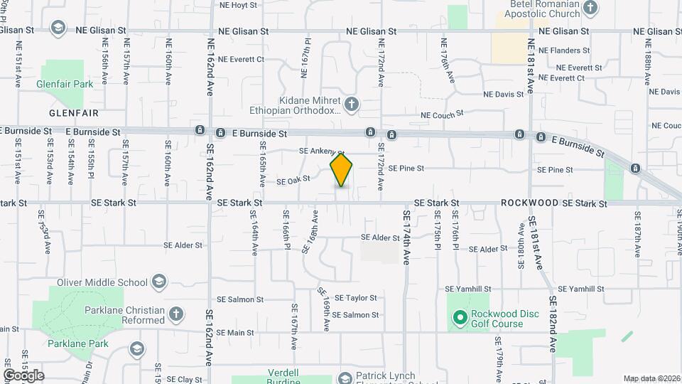 424 SE 169th Ave Mapa y Detalles de la Ubicación