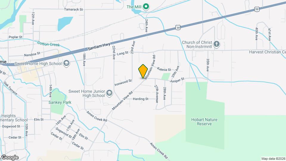 990 Mountain View Rd Map and Location Details