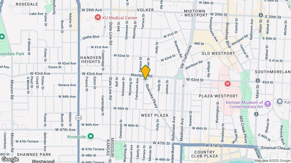 4333 Roanoke Pkwy Mapa y Detalles de la Ubicación