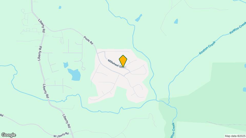166 Millwheel Dr Mapa y Detalles de la Ubicación
