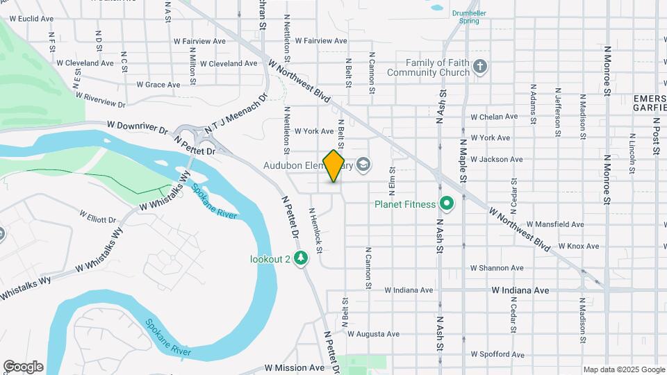 2108 W Montgomery Ave Map and Location Details