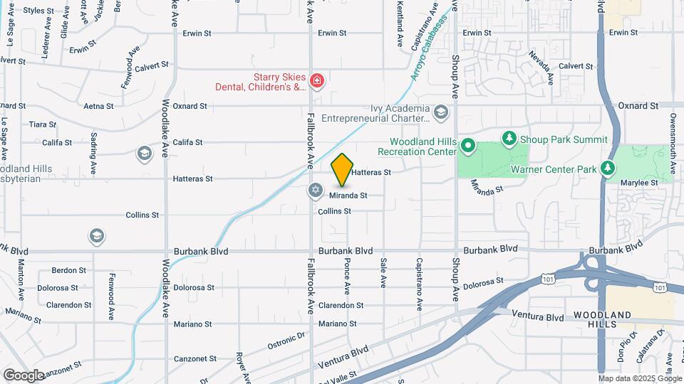 22717 Miranda St Map and Location Details