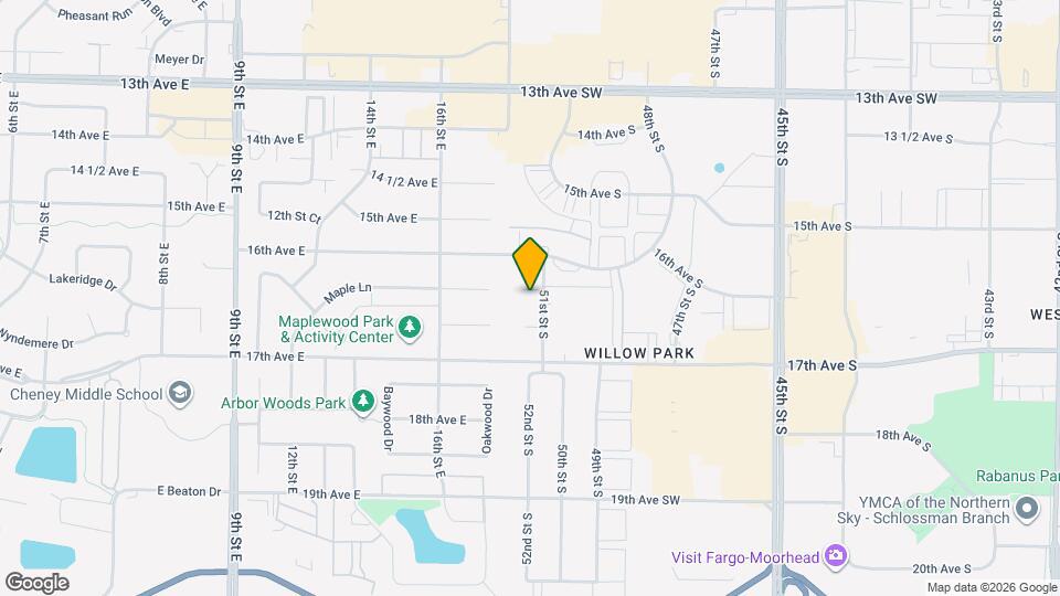 1635 51st St SW Map and Location Details