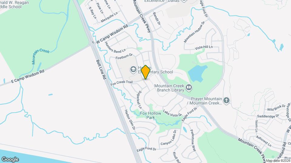 5908 Firethorn Dr Mapa y Detalles de la Ubicación