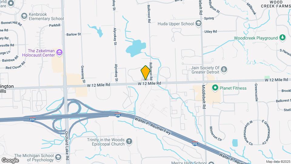 30028 W 12 Mile Rd Map and Location Details