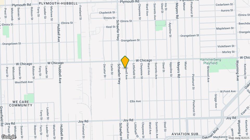 9371 Hartwell St Map and Location Details