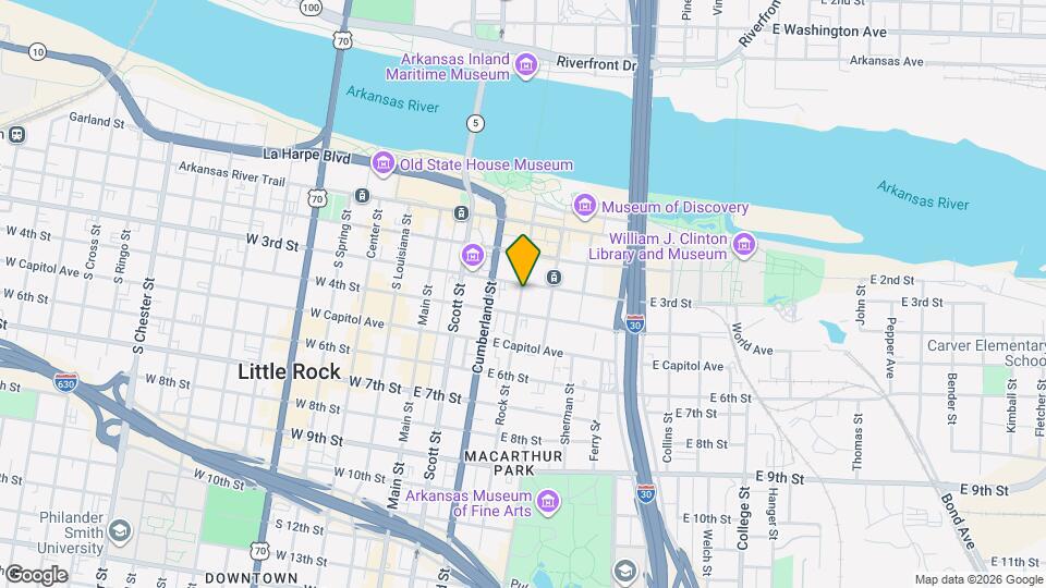 Rock Street Lofts Map and Location Details