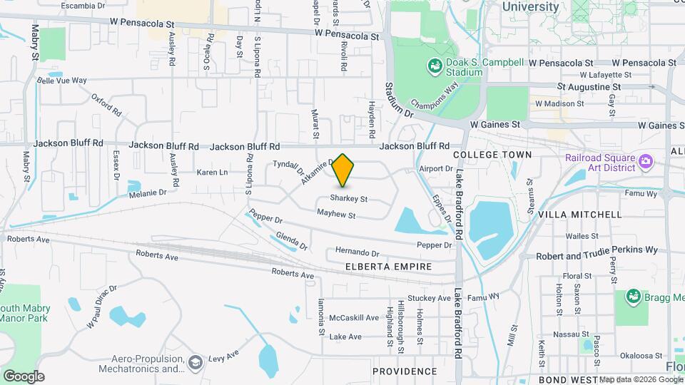 1654 Sharkey St Map and Location Details