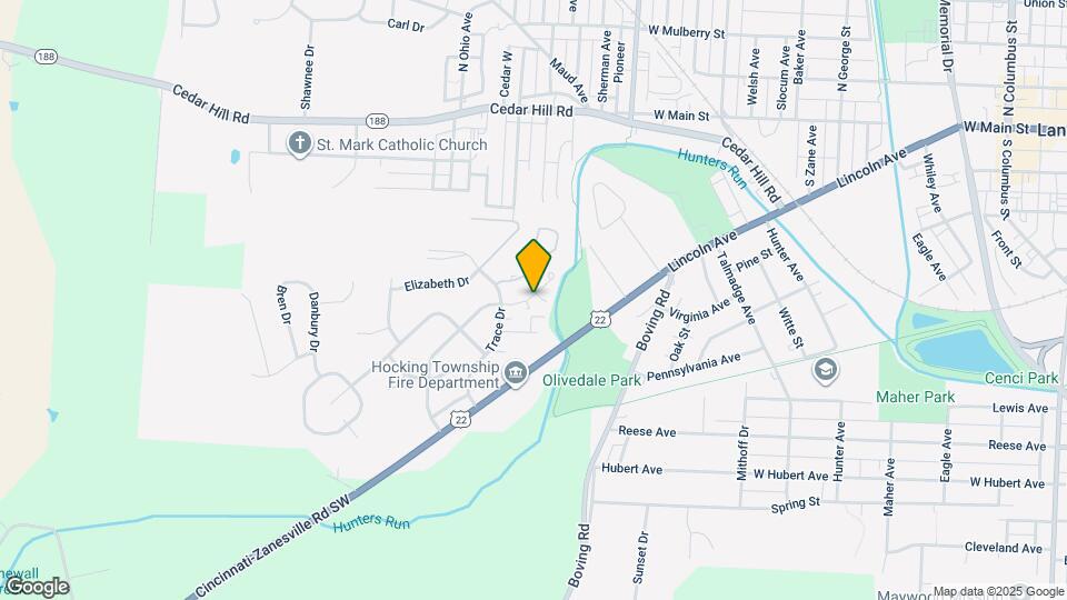 430 Williamsburg Ln NW Map and Location Details