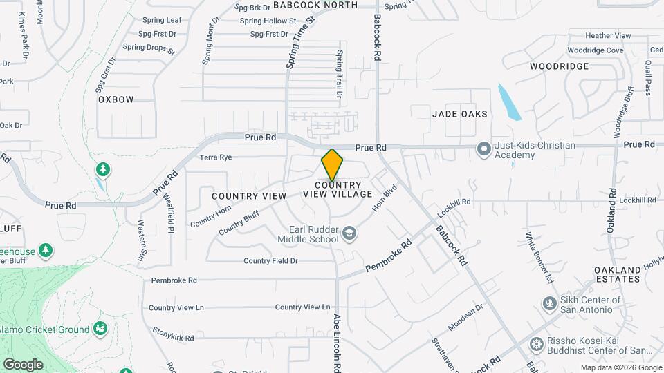 6511 Rambling Trail Dr Map and Location Details