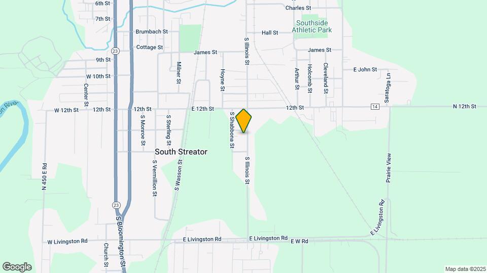 1406 S Illinois St Map and Location Details