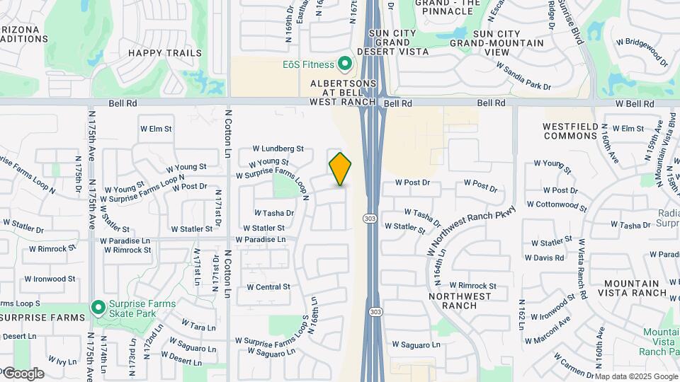 16823 W Cottonwood St Map and Location Details