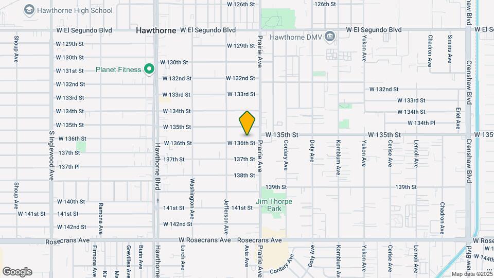 4047 W 136th St Mapa y Detalles de la Ubicación