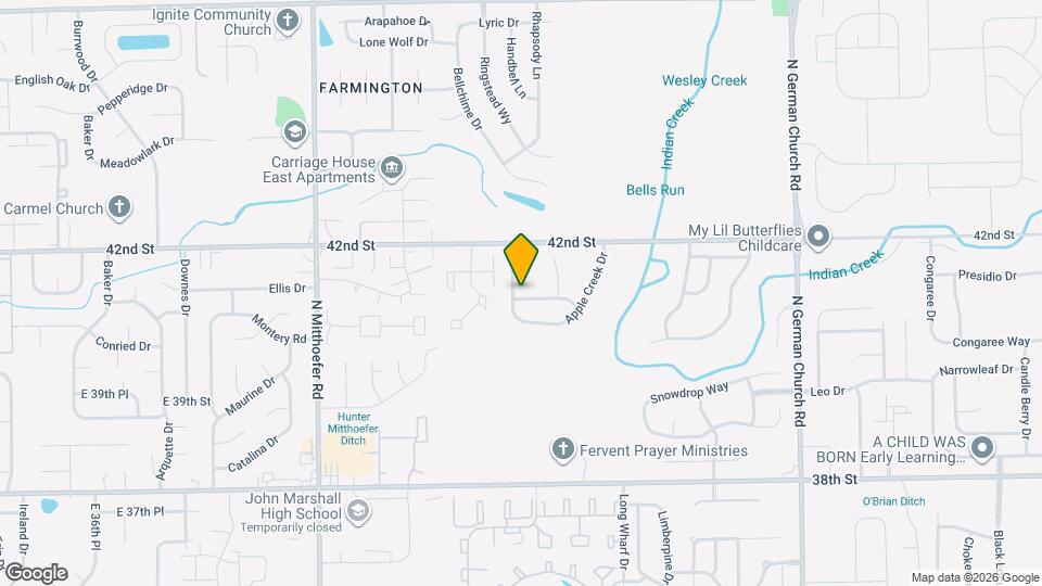 4109 Candy Apple Blvd Mapa y Detalles de la Ubicación