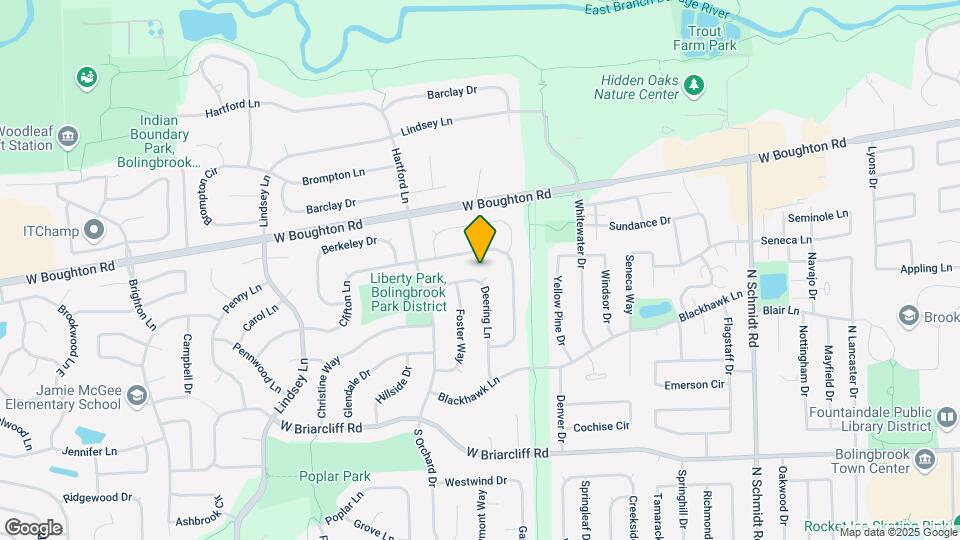 347 Deering Ln Map and Location Details