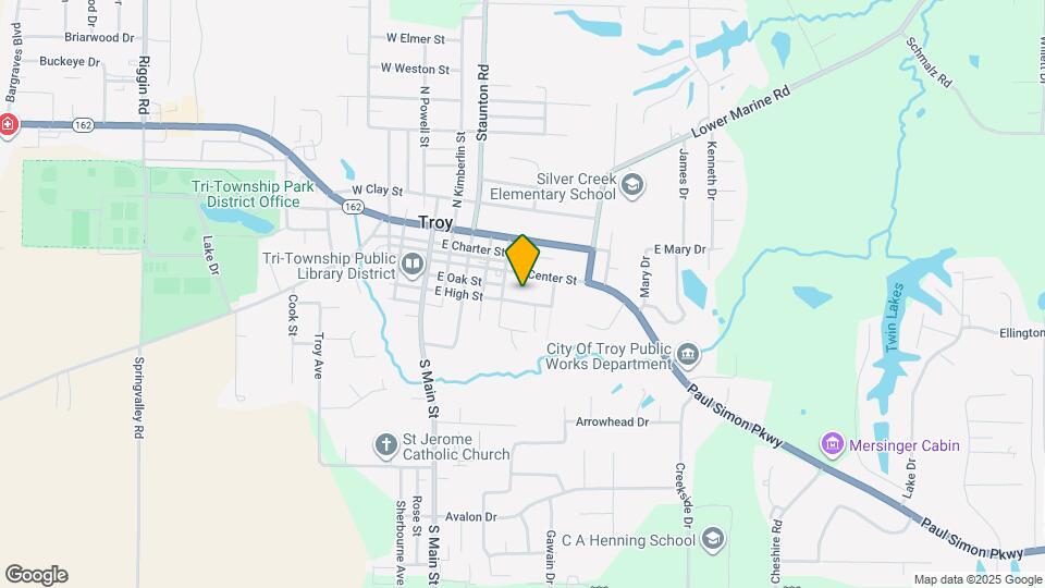 226 E High St Map and Location Details