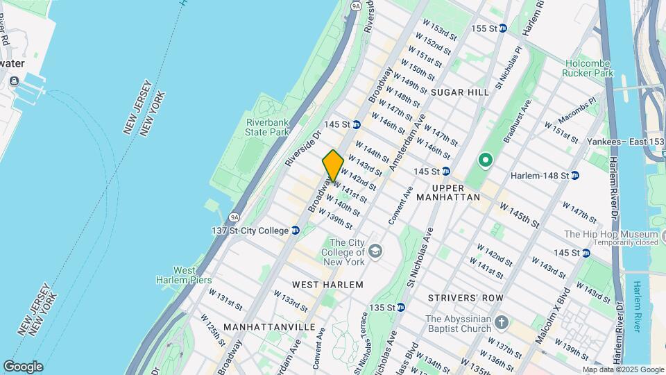 572 W 141st St Mapa y Detalles de la Ubicación