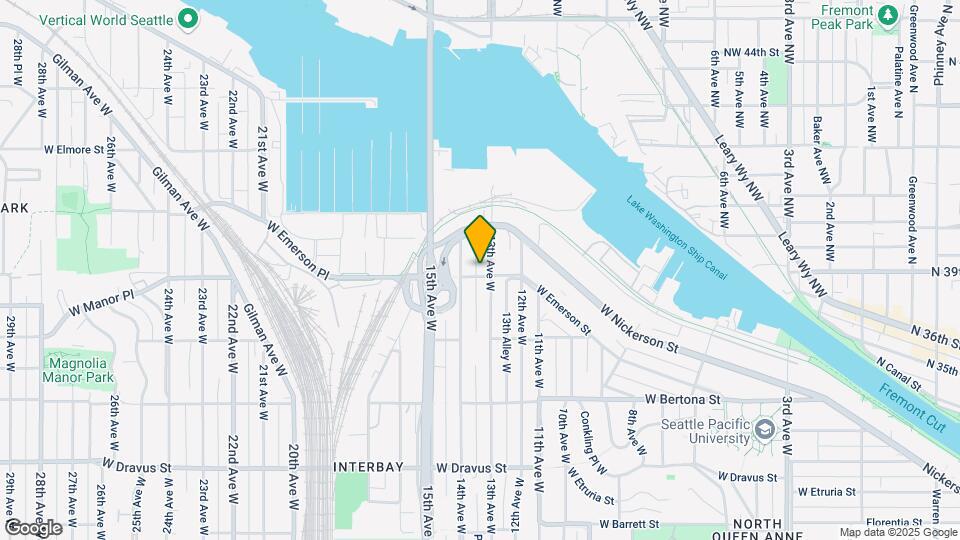 1308 W Emerson St Map and Location Details