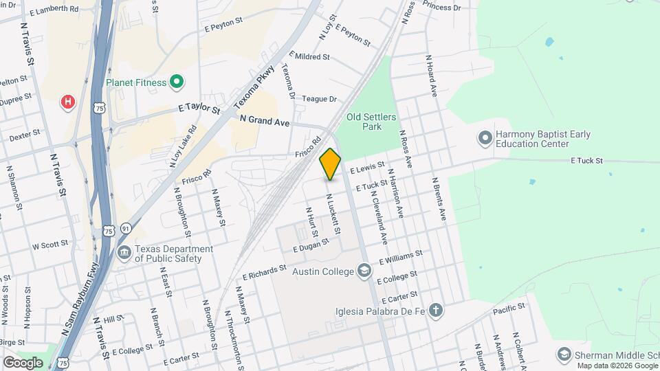 1415 N Luckett St Mapa y Detalles de la Ubicación