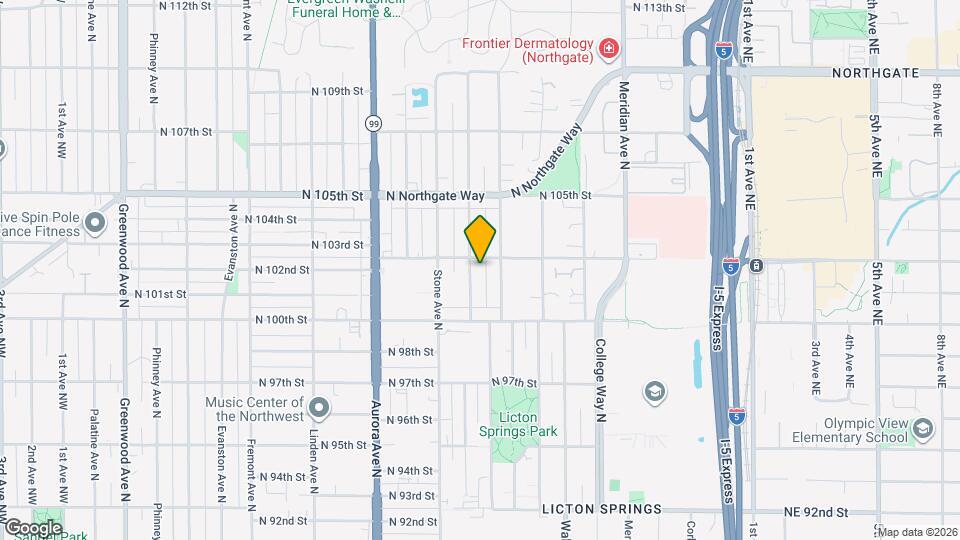 10048 Interlake Ave N Mapa y Detalles de la Ubicación