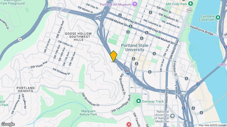 2059 SW Park Ave Map and Location Details
