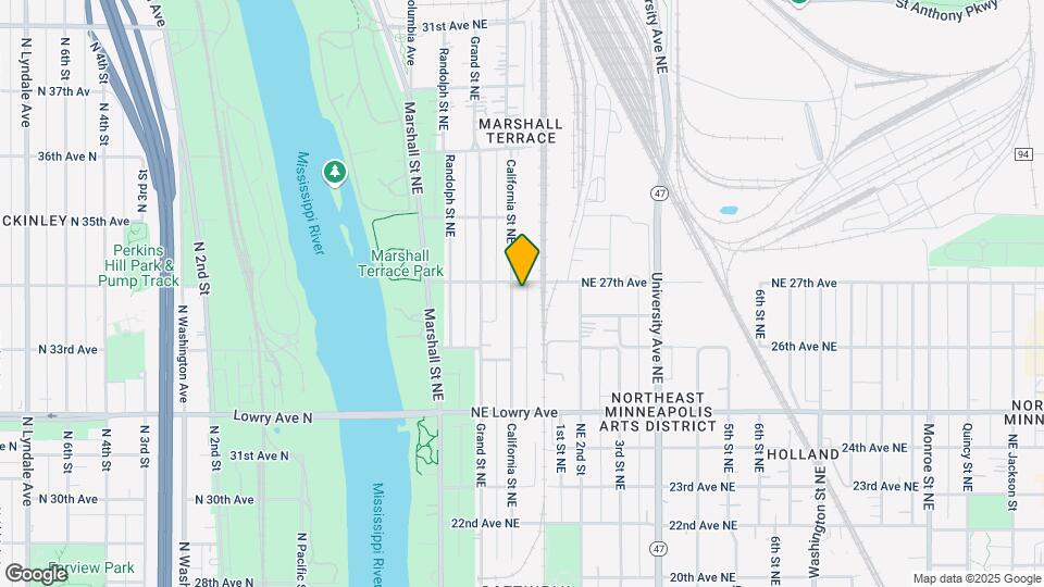 2655 California St NE Map and Location Details