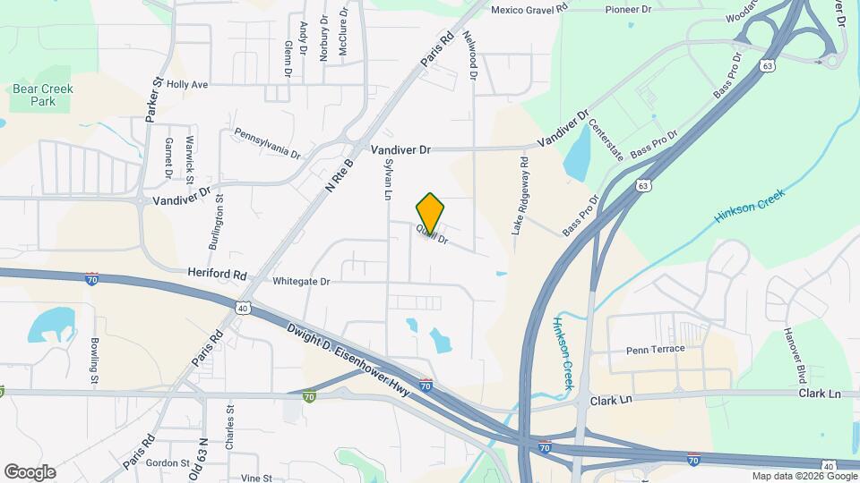 2510 Quail Dr Map and Location Details