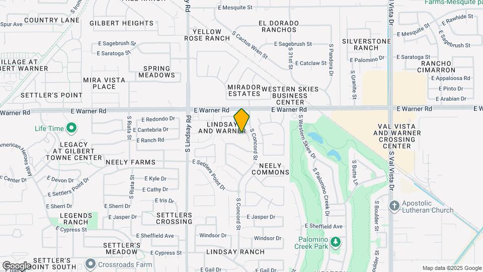 1011 E Ranch Rd Map and Location Details