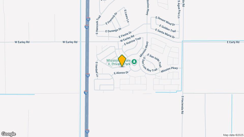 2455 E Alida Dr Map and Location Details