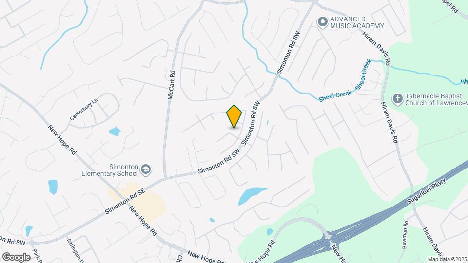 890 Madison Chase Way Map and Location Details