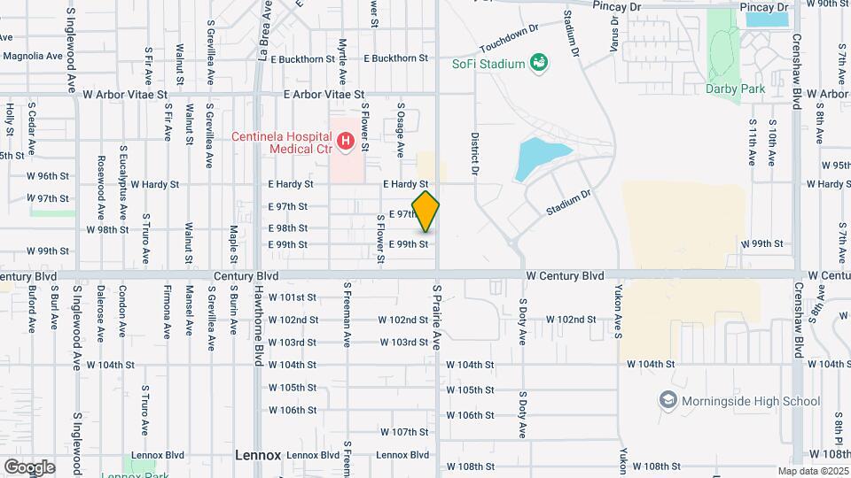 649 E 99th St Mapa y Detalles de la Ubicación