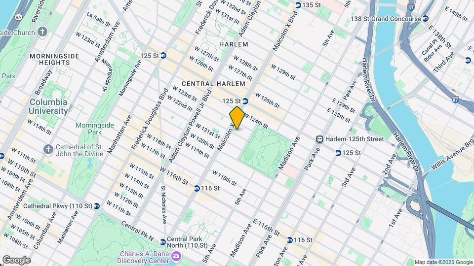 19 W 122nd St Map and Location Details