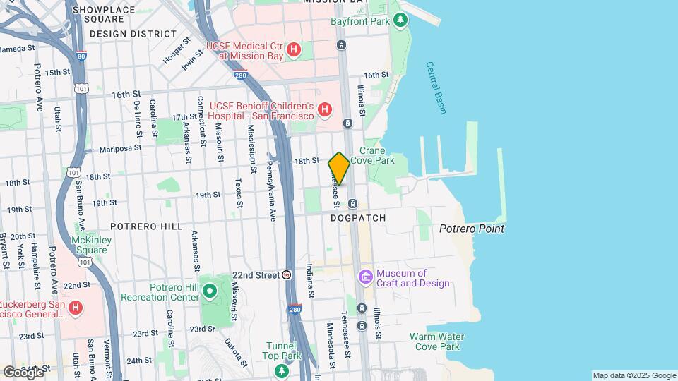 815 Tennessee St-Unit -406 Map and Location Details