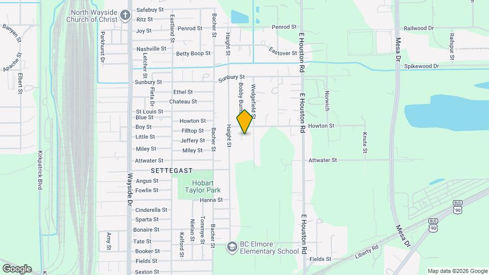 6010 Bobby Burns St Map and Location Details