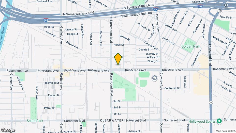 8033 Rosecrans Ave Map and Location Details
