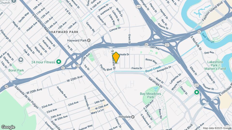 2077 S Delaware St Map and Location Details