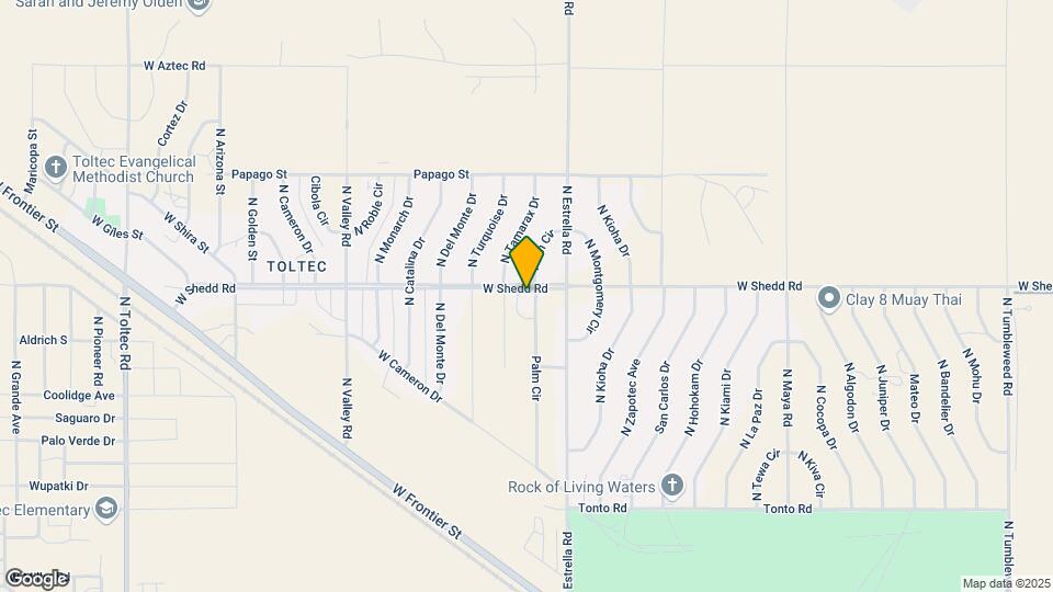 3950 Palm Cir Mapa y Detalles de la Ubicación