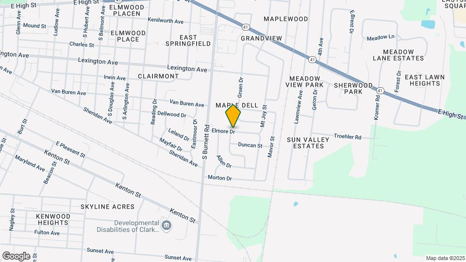 2658 Elmore Dr Mapa y Detalles de la Ubicación