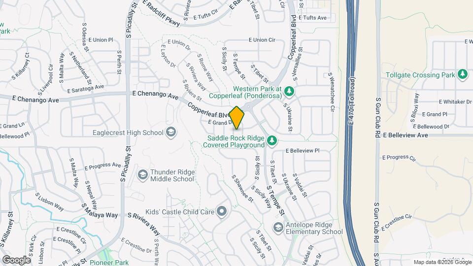 5064 S Shawnee St Map and Location Details