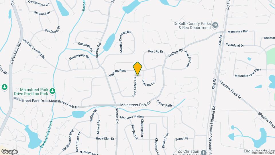 799 Lost Creek Cir Map and Location Details