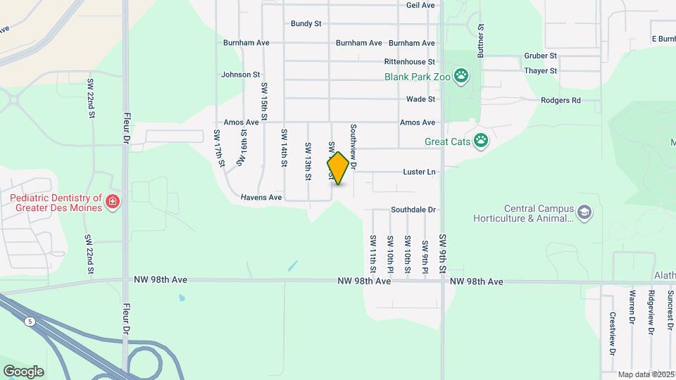 7505 SW 12th St Map and Location Details