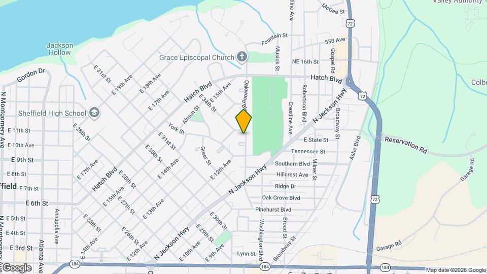 3323 Oakwood Blvd Map and Location Details