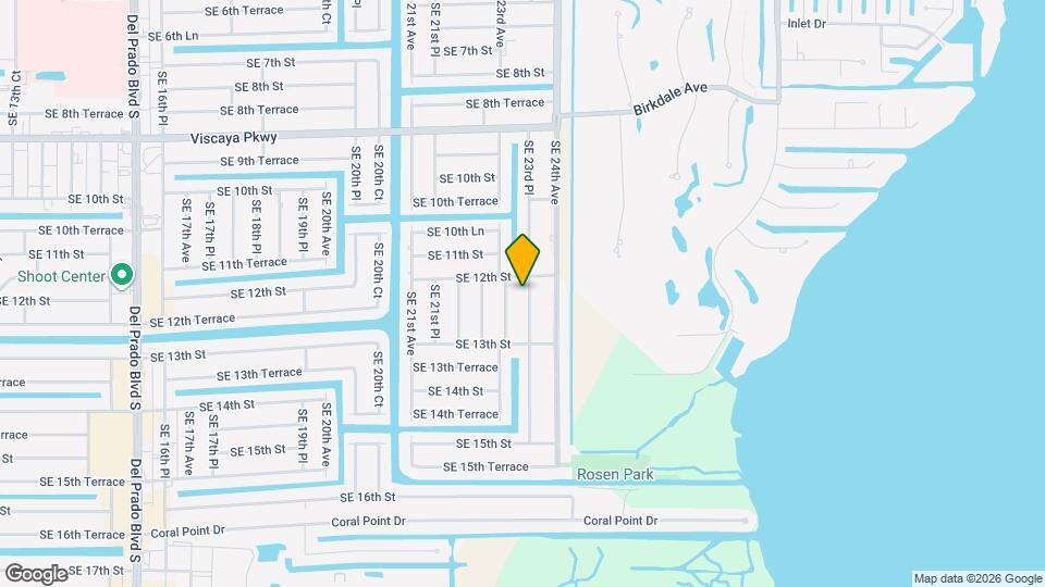 1206 SE 23rd Pl Map and Location Details