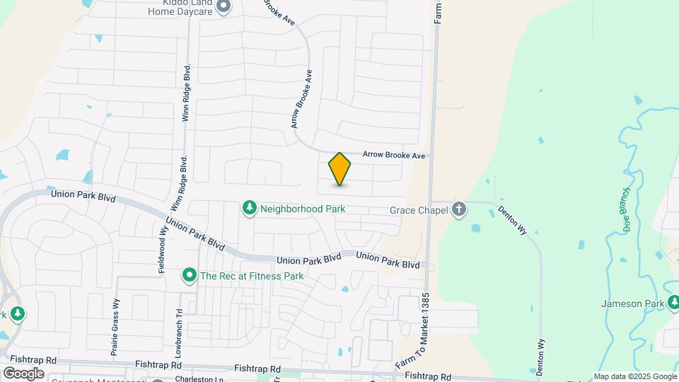 1629 Ridge Creek Ln Mapa y Detalles de la Ubicación
