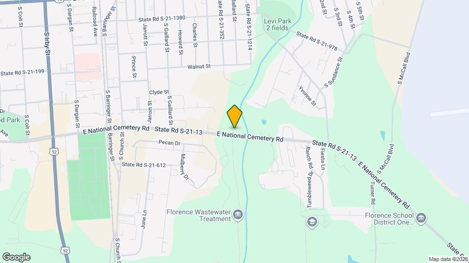 1017 E National Cemetery Rd Map and Location Details