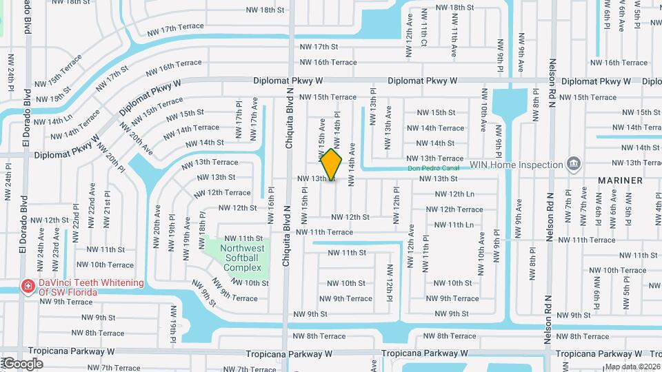 1228 NW 14th Pl Map and Location Details