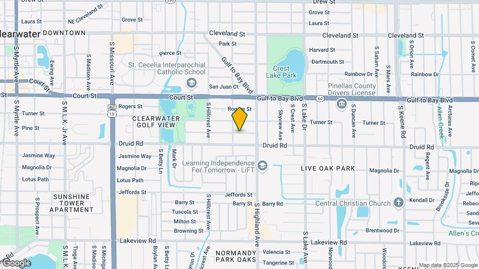 1449 Pine St Map and Location Details