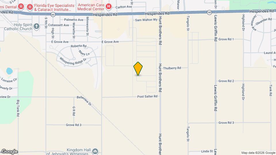 3386 Alexander Dr Map and Location Details